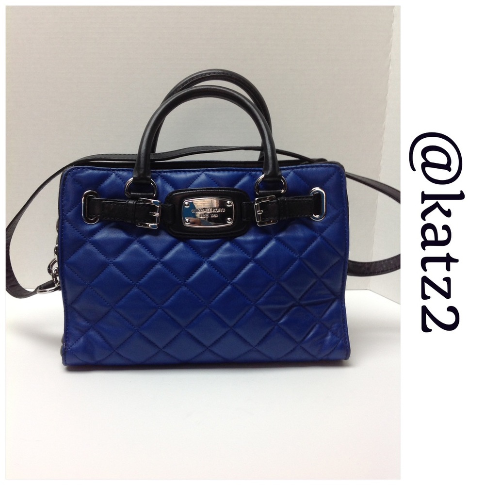Michael Kors Quilted Leather Two-Toned Purse
